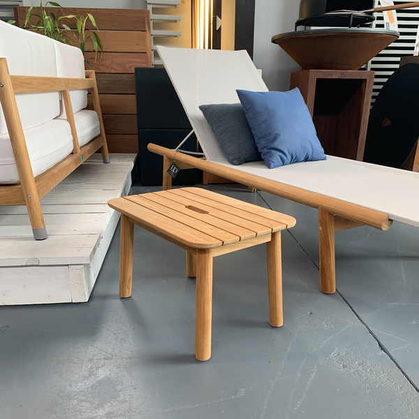 Bain de soleil PEVERO & table basse