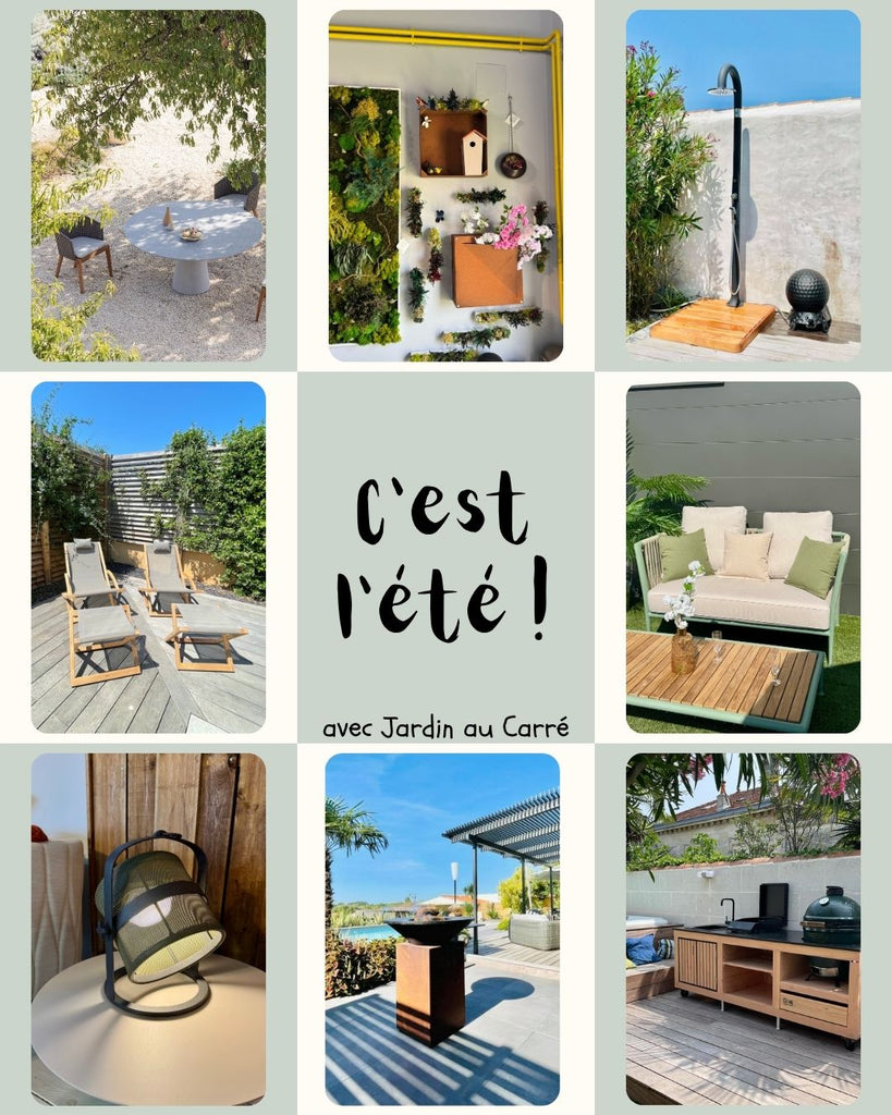 Cet été, inspirez vos extérieurs avec Jardin au Carré