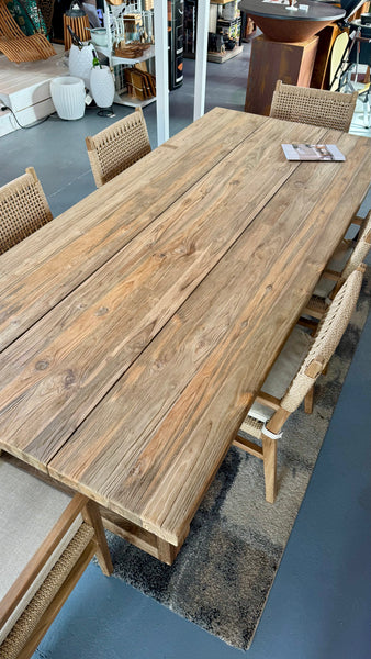 Table teck recyclé - VICTORIA Gescova