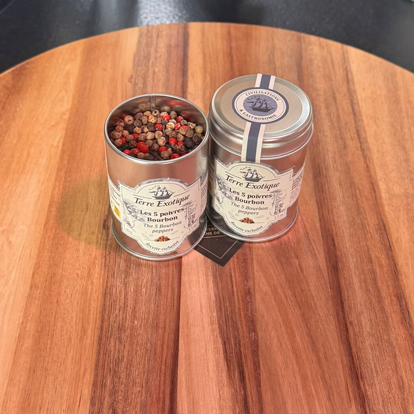 Les 5 poivres Bourbons - Terre exotique