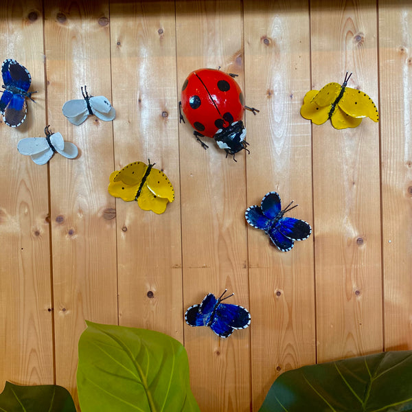 Coccinelle métal