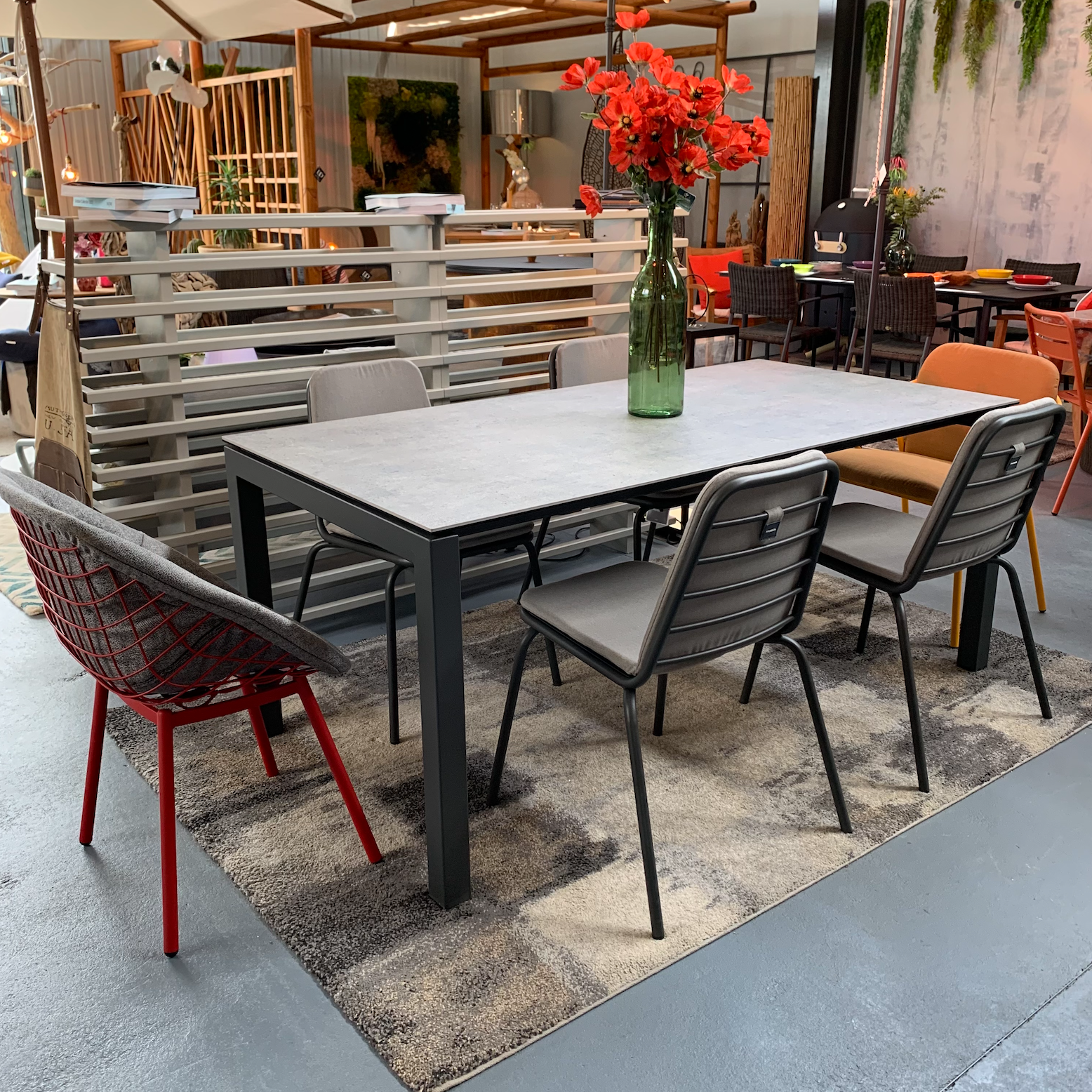 Table SALVIA 180/260 x 90 cm