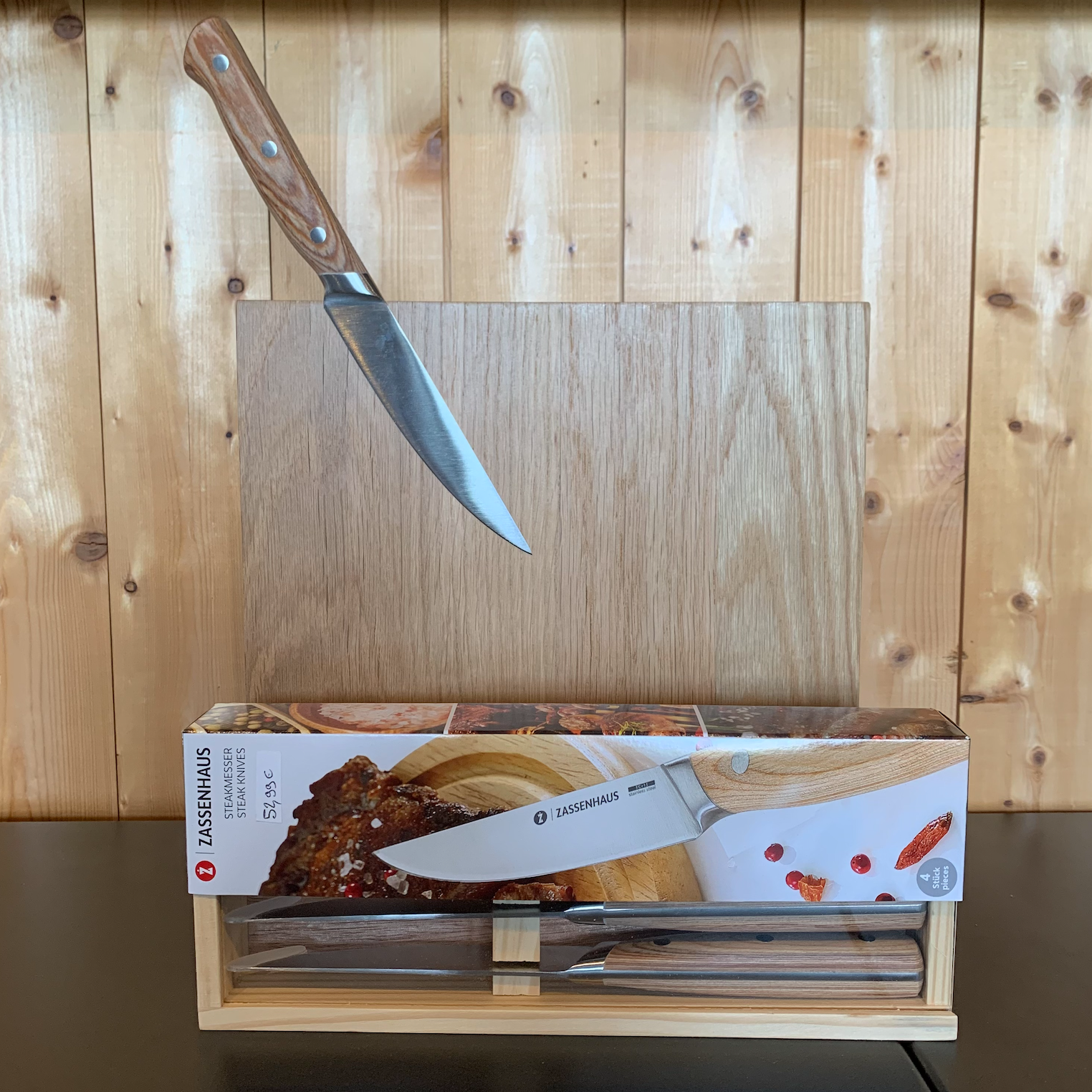 Lots de 4 couteaux à viande